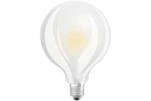 LED Globe 95mm, E27, frosted, 1055Lm, dimmbar