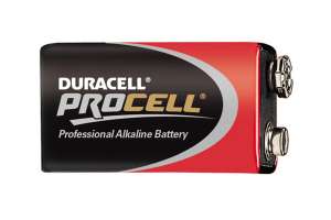 Batterie Duracell 6LR61 9V E-Block Alkali-Mangan