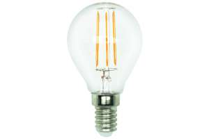 LED Kugel Filament klar P45 4W 470lm 4000K E14