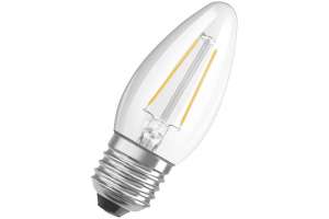 LED Filament Candle B40 4.8W 470lm 2700K E27 klar, dimmbar