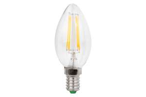 LED Kerze Filament klar 3W 250lm 2800K E14